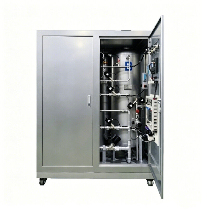 Dust and noise reduction box type pressure swing adsorption oxygen production